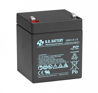батарея BB Battery HR 5.8-12 T2 (HR5.8-12T2) 5.8ah 12V - купить в Нижнем Новгороде